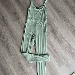 JLUX label fitted Jumpsuit
